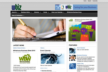 Wbiz Website